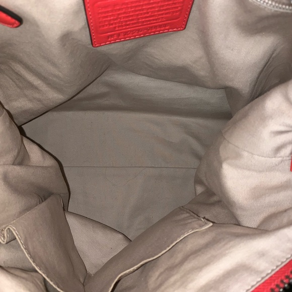 Coach Legacy Ocelot Print Rory Satchel - Picture 6 of 11